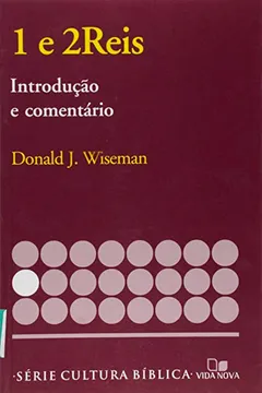Livro 1 e 2 Reis. Introdução e Comentário - Resumo, Resenha, PDF, etc.