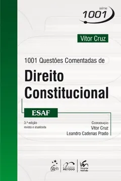 Capa do livro 1001 Questões Comentadas de Direito Constitucional