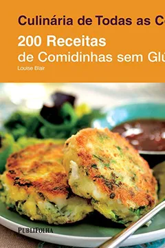 Capa do livro 200 Receitas de Comidinhas sem Glúten