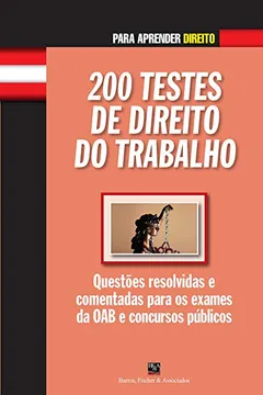 Capa do livro 200 Testes de Direito do Trabalho