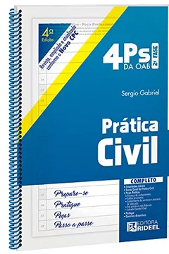 Livro 4Ps da OAB. Prática Civil - Resumo, Resenha, PDF, etc.