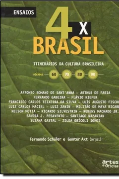 Capa do livro 4X Brasil. Itinerários da Cultura Brasileira