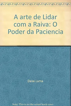 Livro A Arte De Lidar Com A Raiva - Resumo, Resenha, PDF, etc.
