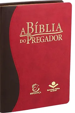 Livro A Bíblia da Pregadora - Capa em Couro Sintético. Marrom e Vermelho - Resumo, Resenha, PDF, etc.