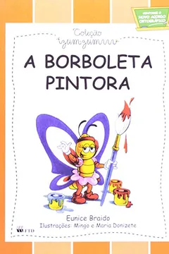 Capa do livro A Borboleta Pintora