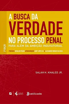 Livro A busca da verdade no processo penal: para além da ambição inquisitorial - Resumo, Resenha, PDF, etc.