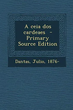 Livro A Ceia DOS Cardeaes - Resumo, Resenha, PDF, etc.