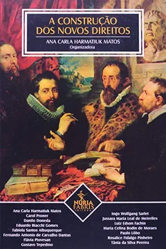 Capa do livro A Construcao Dos Novos Direitos