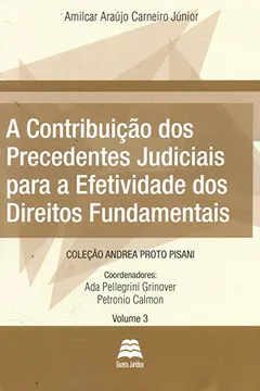 Livro A Contribuição dos Precedentes Judiciais Para a Efetividade dos Direitos Fundamentais - Resumo, Resenha, PDF, etc.