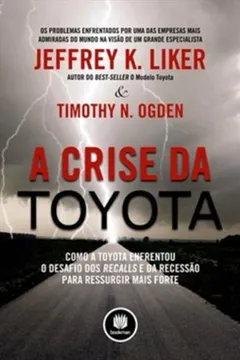 Capa do livro A Crise da Toyota