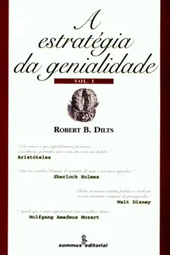 Livro A Estratégia da Genialidade - Volume 1 - Resumo, Resenha, PDF, etc.