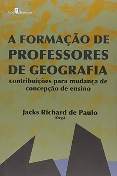 Livro A Formação de Professores de Geografia - Resumo, Resenha, PDF, etc.