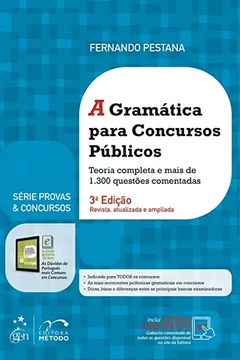 Livro A Gramática Para Concursos Públicos - Série Provas & Concursos - Resumo, Resenha, PDF, etc.