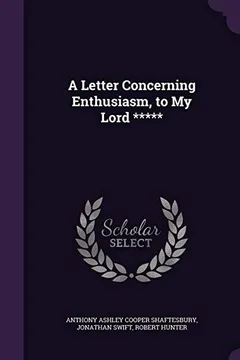 Livro A Letter Concerning Enthusiasm, to My Lord ***** - Resumo, Resenha, PDF, etc.