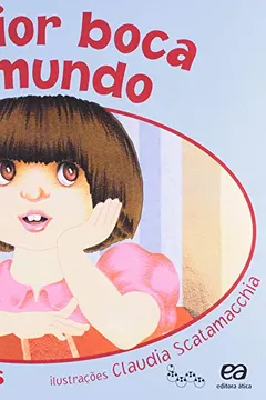 Capa do livro A Maior Boca do Mundo - Coleção Lagarta Pintada. Conforme Nova Ortografia