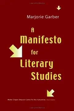 Livro A Manifesto for Literary Studies - Resumo, Resenha, PDF, etc.
