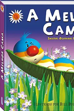 Capa do livro A Melhor Cama. Insetos Ocupados Pop-up