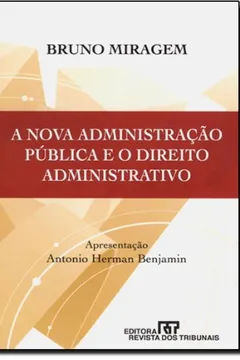 Capa do livro A Nova Administração Pública E O Direito Administrativo