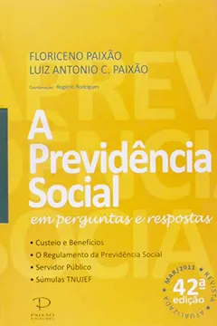 Livro A Previdência Social em Perguntas e Respostas - Resumo, Resenha, PDF, etc.