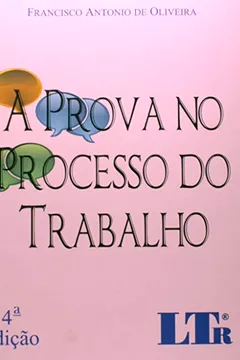 Livro A Prova no Processo do Trabalho - Resumo, Resenha, PDF, etc.