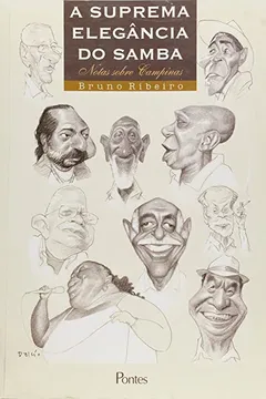 Capa do livro A Suprema Elegancia do Samba. Notas Sobre Campinas