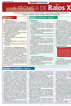 Livro A Técnica de Raios X - Resumo, Resenha, PDF, etc.