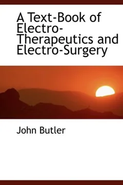 Capa do livro A Text-Book of Electro-Therapeutics and Electro-Surgery