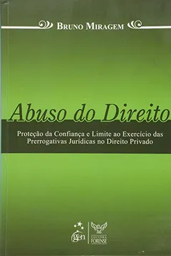 Livro Abuso De Direito - Resumo, Resenha, PDF, etc.