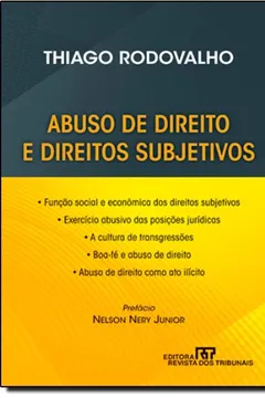 Livro Abuso E Direitos Subjetivos - Resumo, Resenha, PDF, etc.