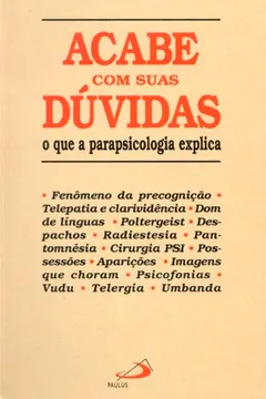 Livro Acabe Com Suas Dúvidas - Resumo, Resenha, PDF, etc.