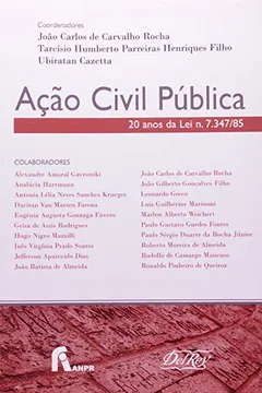 Capa do livro Ação Civil Pública