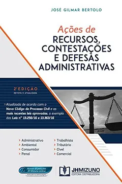 Livro Ações de Recursos, Contestações e Defesas Administrativas - Resumo, Resenha, PDF, etc.