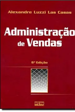 Capa do livro Administração de Vendas