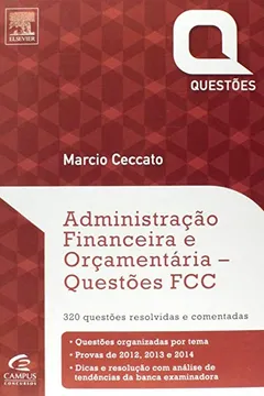 Livro Administracao Financeira E Orcamentaria - Questoes Fcc - Resumo, Resenha, PDF, etc.