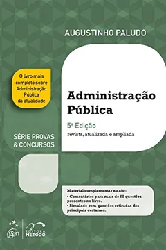 Livro Administração Pública - Resumo, Resenha, PDF, etc.