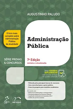 Livro Administração pública - Resumo, Resenha, PDF, etc.