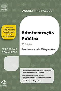 Livro Administração Pública - Série Provas e Concursos - Resumo, Resenha, PDF, etc.