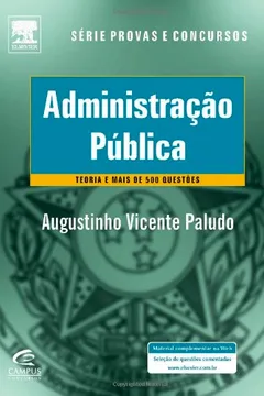 Livro Administração Pública. Teorias E Questões - Resumo, Resenha, PDF, etc.