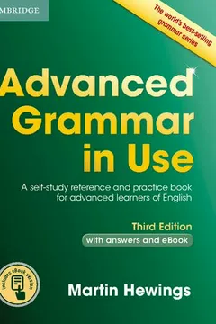 Capa do livro Advanced Grammar in Use Book with Answers and Interactive eBook: A Self-Study Reference and Practice Book for Advanced Learners of English