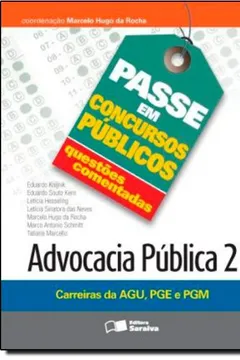 Livro Advocacia Pública 2 - Coleção Passe em Concursos Públicos - Resumo, Resenha, PDF, etc.