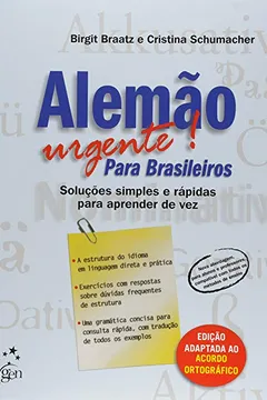 Livro Alemão Urgente! Para Brasileiros - Resumo, Resenha, PDF, etc.