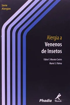 Capa do livro Alergia a Venenos de Insetos