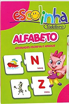 Capa do livro Alfabeto - Coleção Hora de Aprender!