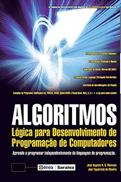 Livro Algoritmos. Lógica Para Desenvolvimento de Programação - Resumo, Resenha, PDF, etc.