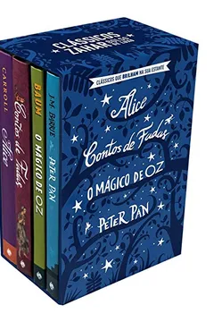Livro Alice, Contos de Fadas, O Mágico de Oz e Peter Pan - Caixa com 4 Volumes. Coleção Clássicos que Brilham na Sua Estante - Resumo, Resenha, PDF, etc.