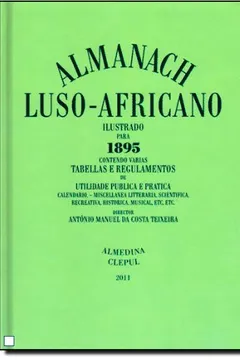 Capa do livro Almanach Luso-Africano Ilustrado Para 1895
