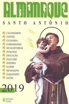 Livro Almanaque Santo Antônio 2019 - Resumo, Resenha, PDF, etc.