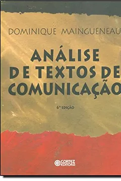 Livro Analise De Textos De Comunicacao - Resumo, Resenha, PDF, etc.