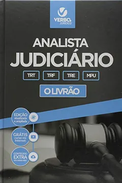 Livro Analista Judiciário. O Livrão TRT, TRF, TRE, MPU - Resumo, Resenha, PDF, etc.
