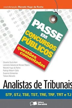 Livro Analistas de Tribunais. Questões Comentadas - Resumo, Resenha, PDF, etc.